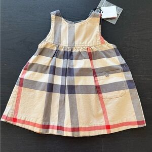 NEW Burberry Baby Dress 6M